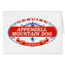 Appenzell Mountain Dog Greeting Cards