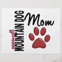 Appenzell Mountain Dog Mom 2 Custom Flyer