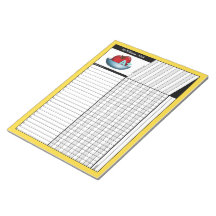 Apple A+ Yellow Teachers' Grade Sheets Notepad