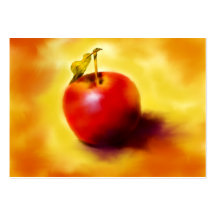 Apple ACEO Art Trading Cards Business Card