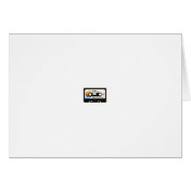 Apple and lemonade (black) greeting cards