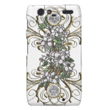 Apple Blossoms Droid RAZR Cases