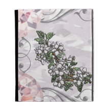 Apple Blossoms iPad Folio Case