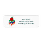 Apple, Books, Education Custom Return Address Labels
