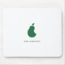 apple competion-pear mousepad