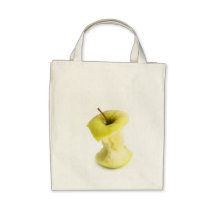 Apple core canvas bags