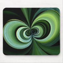 Apple core in green! mousepad