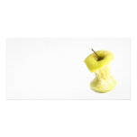 Apple core photo card template