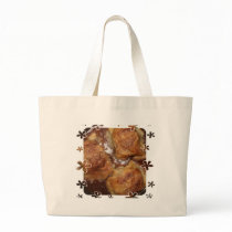 Apple Dumplings framed fun flakes Tote Bags