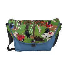 Apple Farm Labradors Courier Bag