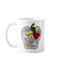Apple for the teacher mug