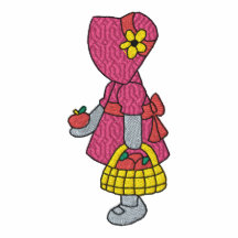 Apple Girl Embroidered Shirt