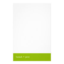Apple Green Banner :: Stationery