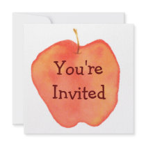 Apple invitations