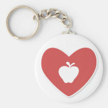 Apple Luv Key Chains