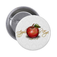 Apple of God's Eye, Christian Pin