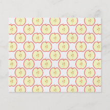 Apple pattern. flyer