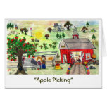 "Apple Picking" (A) Greeting Cards
