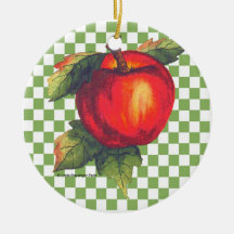 Apple rouge décoration pour sapin de noël