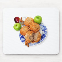 Apple Spice Muffin Mousepads
