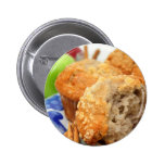 Apple Spice Muffin Pinback Buttons