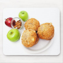 Apple Spice Muffins Mouse Pad
