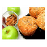 Apple Spice Muffins Postcard