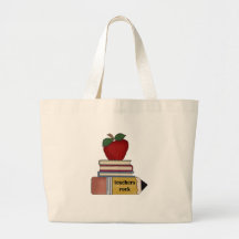 Apple Teachers Rock Tshirts and Gifts Bags