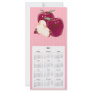 Apple Telephone and Calender card Rack Card Design