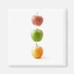 Apple Time Fridge Magnets