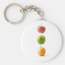 Apple Time Keychains