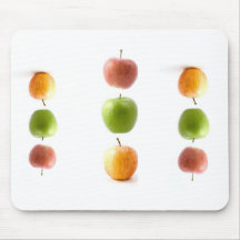 Apple Time Mouse Pads