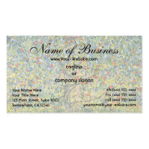 Apple Tree (1912) by Gustav Klimt Business Card Template