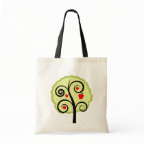 Apple Tree Tote Bags