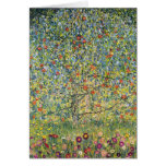 Apple Tree by Gustav Klimt, Vintage Victorian Art Card