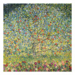 Apple Tree by Gustav Klimt, Vintage Victorian Art Invitations