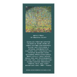 Apple Tree by Gustav Klimt, Vintage Victorian Art Rack Card Template