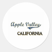 Apple Valley California City Classic Stickers
