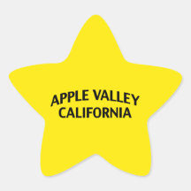 Apple Valley California Sticker