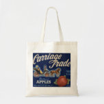 Apple Vintage Old Retro Crate Product Goods Labels Tote Bag