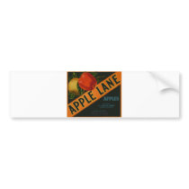 Apple Vintage Old Retro Crate Product Goods Labels Bumper Sticker