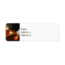 Apples and Bread Custom Return Address Labels