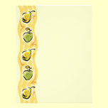 Apples and Pears Recipe letterhead letterhead