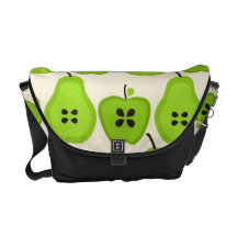 Apples and Pears Summer Fruit Messenger bag