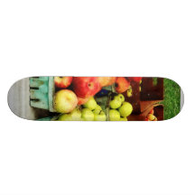 Apples at Farmer's Market Skate Board Decks