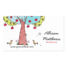 Apples Business Card Template