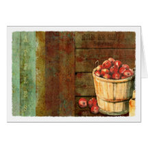 Apples For Sale Greeting Cards