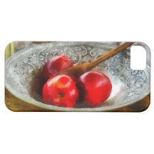 Apples in a Silver Bowl iPhone 5 Cover