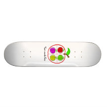 Apple's inside apple skate board