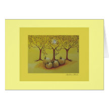 apples note card